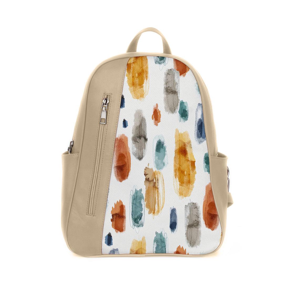 Beige Mixed Backpack Brushes Spots - CANVAEGYPT
