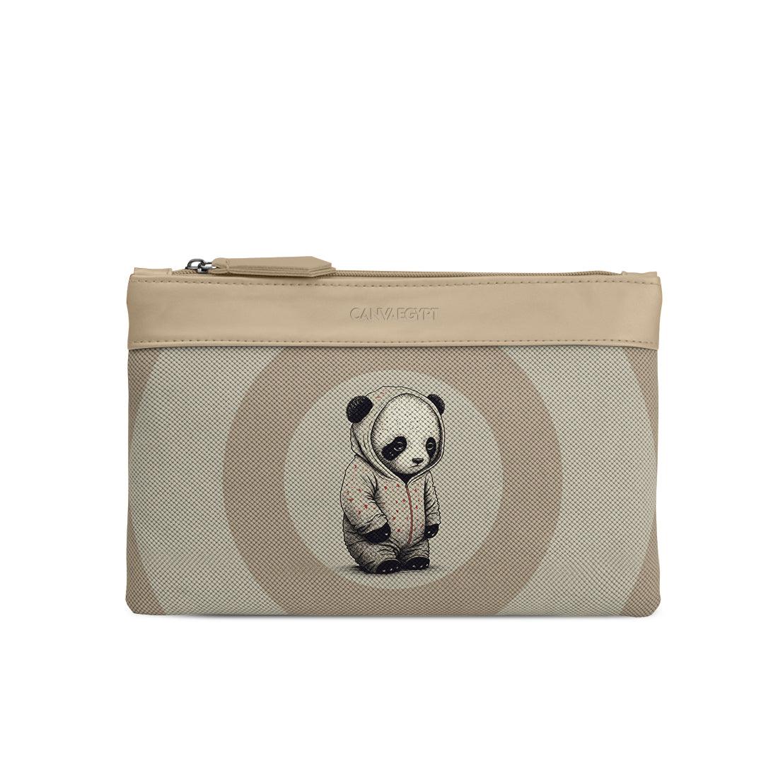 Beige Mixed Pouches Baby Panda - CANVAEGYPT