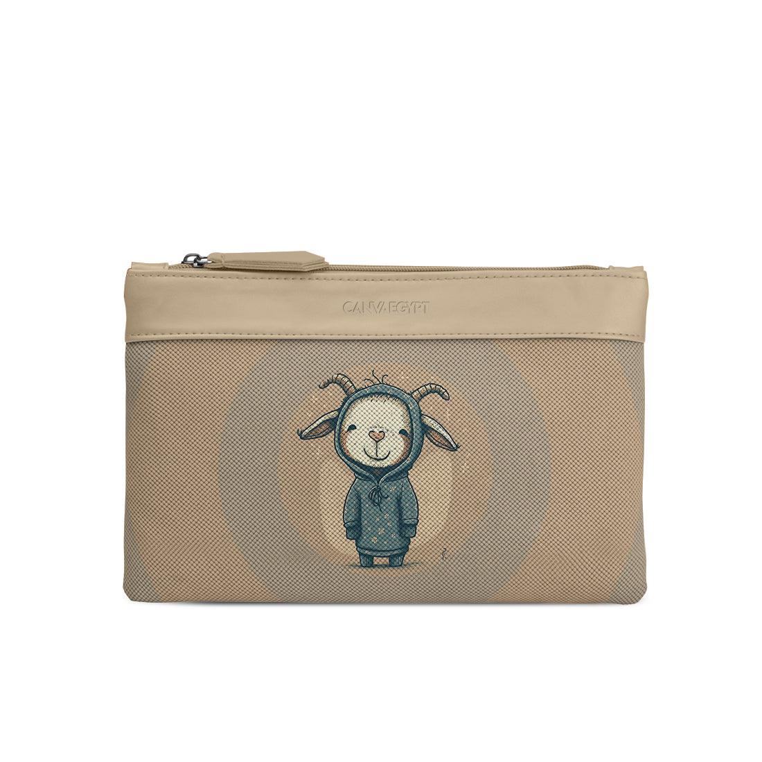Beige Mixed Pouches Goat - CANVAEGYPT