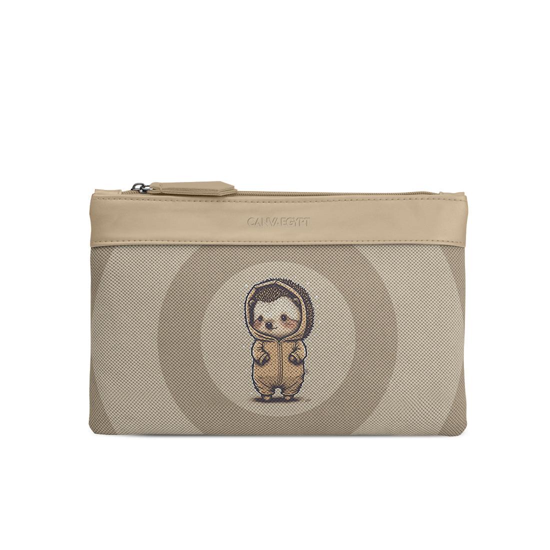 Beige Mixed Pouches Hedgehog - CANVAEGYPT