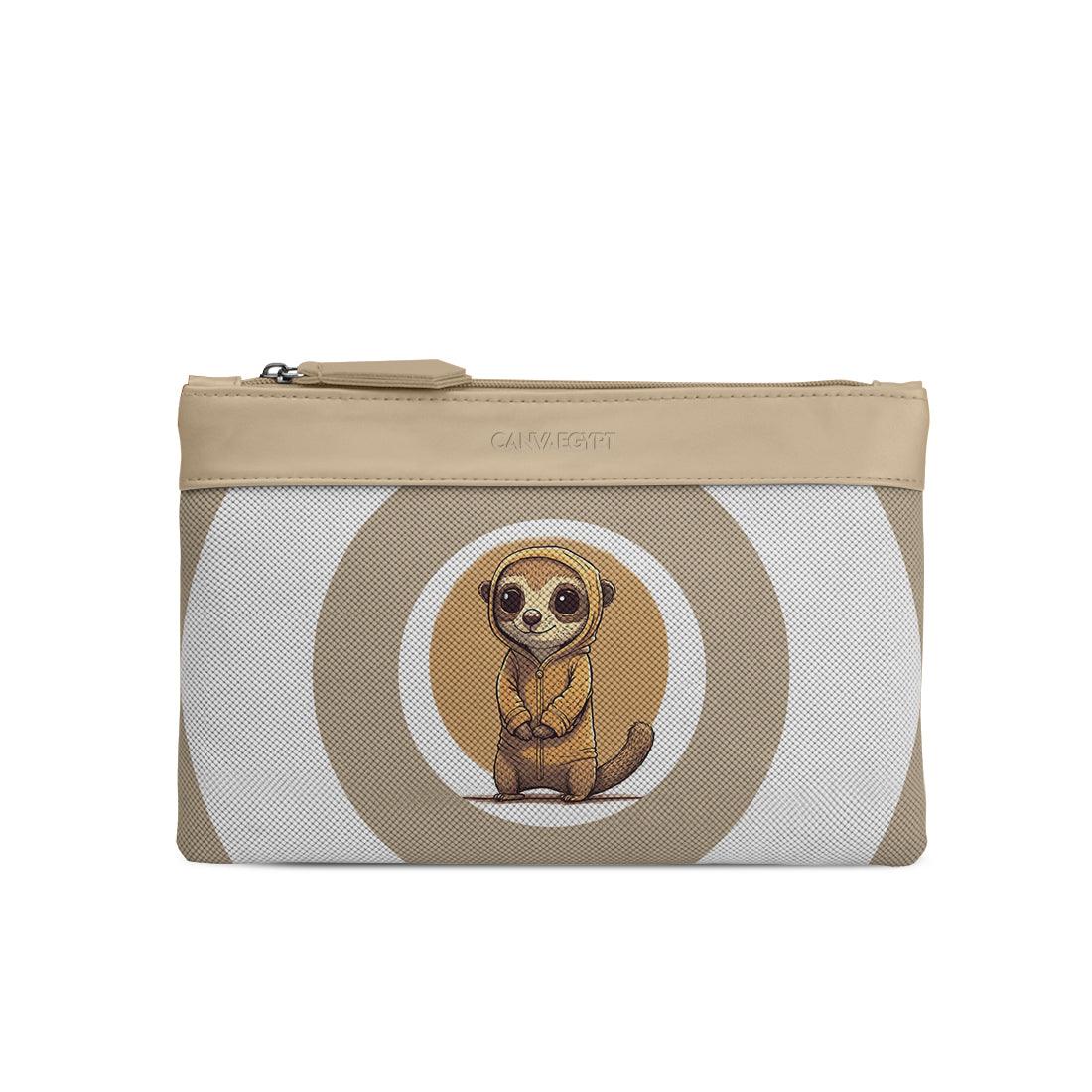 Beige Mixed Pouches Meerkat - CANVAEGYPT