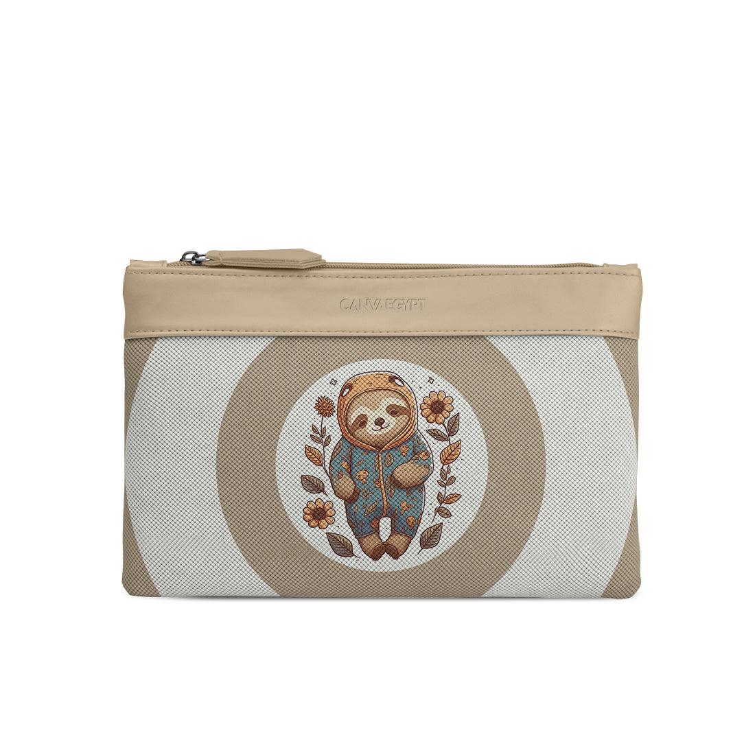 Beige Mixed Pouches Sloth - CANVAEGYPT