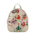 Beige O Mini Backpacks Christmas
