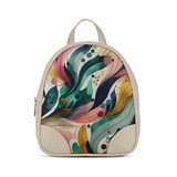 Beige O Mini Backpacks Color Flow - CANVAEGYPT