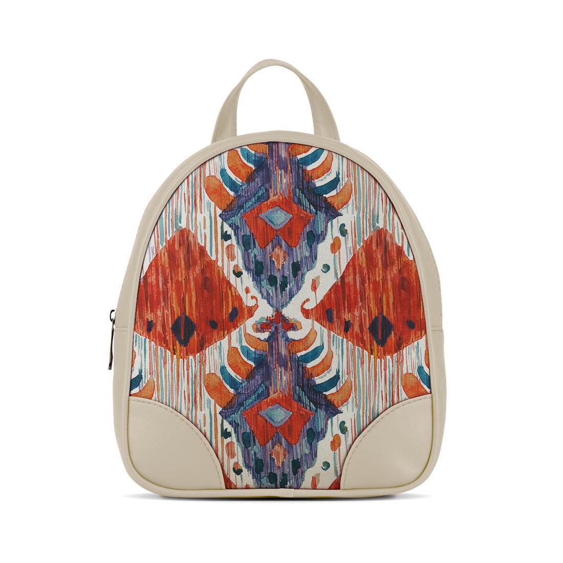 Beige O Mini Backpacks Crush - CANVAEGYPT