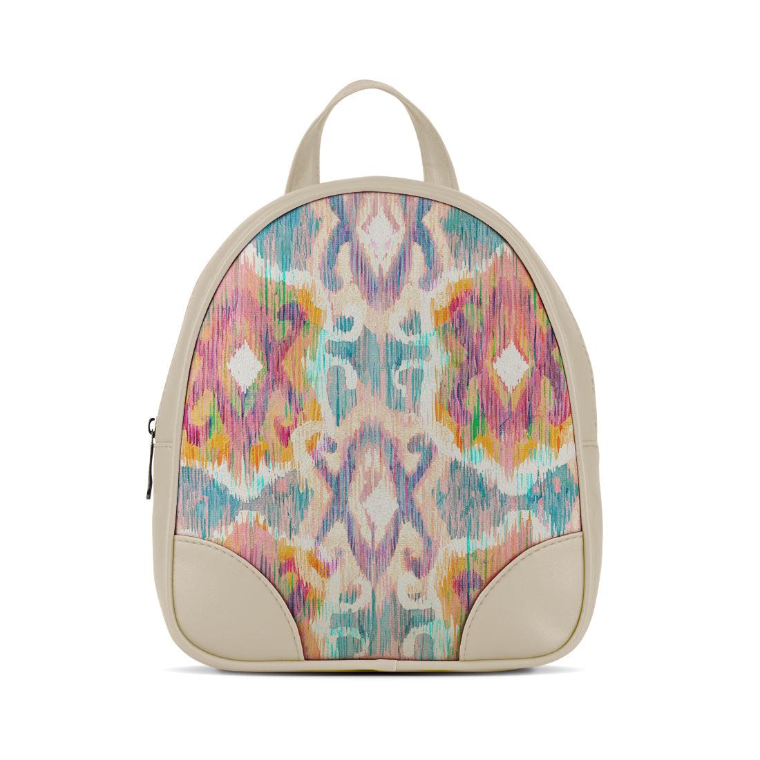 Beige O Mini Backpacks Lollypop - CANVAEGYPT