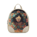 Beige O Mini Backpacks Mandala Style