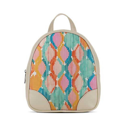 Beige O Mini Backpacks Marmalade - CANVAEGYPT