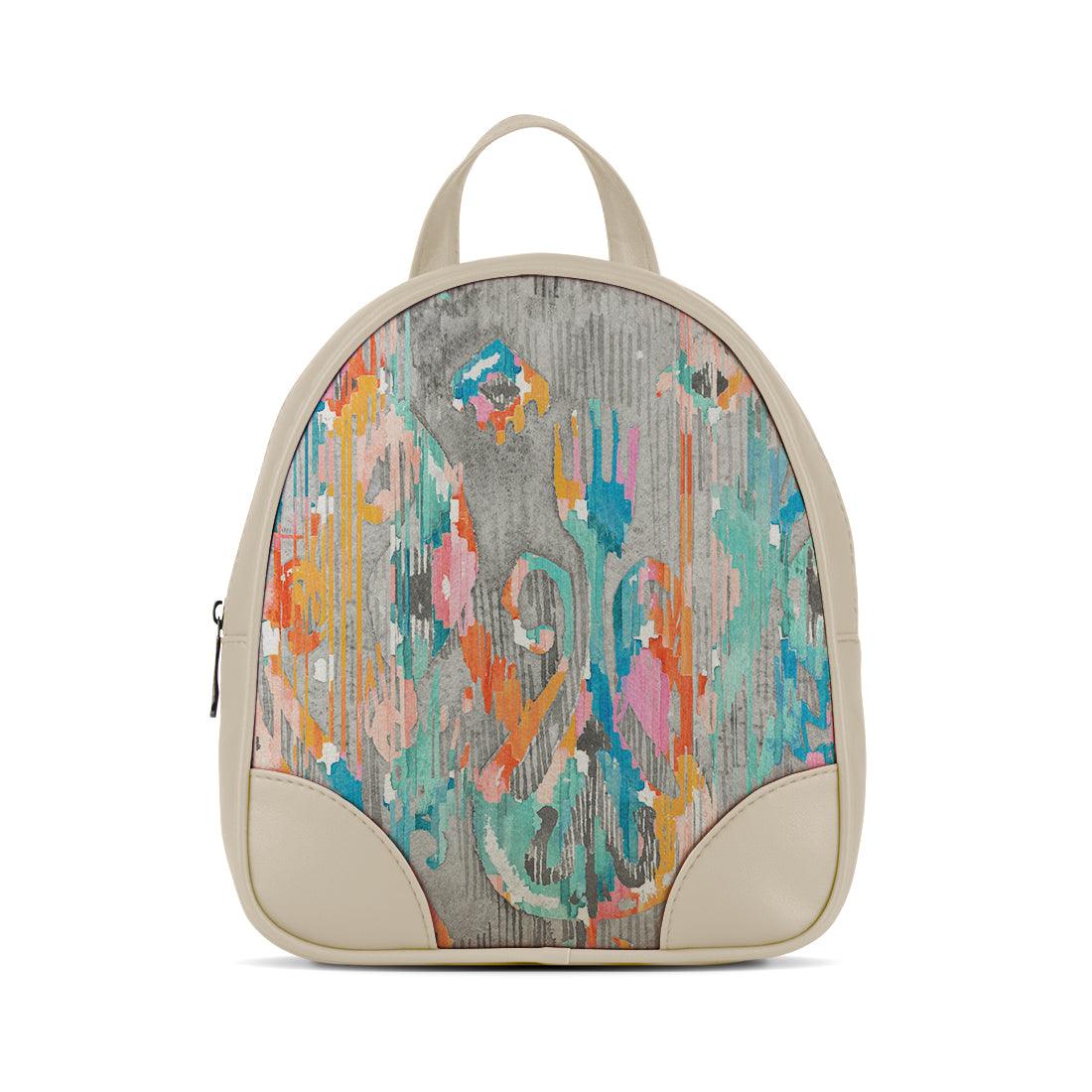 Beige O Mini Backpacks Rainy day - CANVAEGYPT