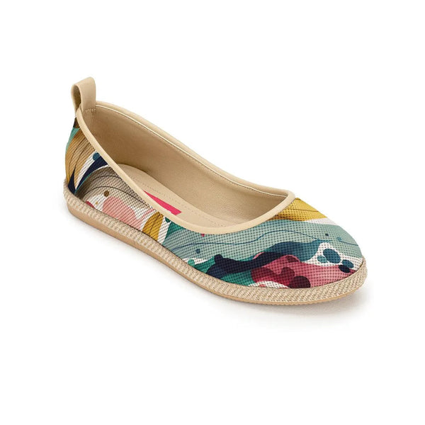 Beige Voyage Round Toe Color Flow - CANVAEGYPT