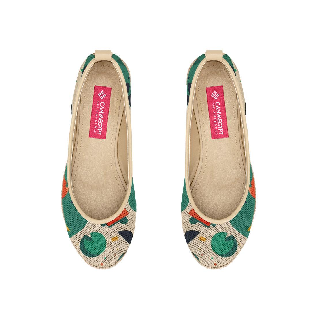 Beige Voyage Round Toe Shapes - CANVAEGYPT