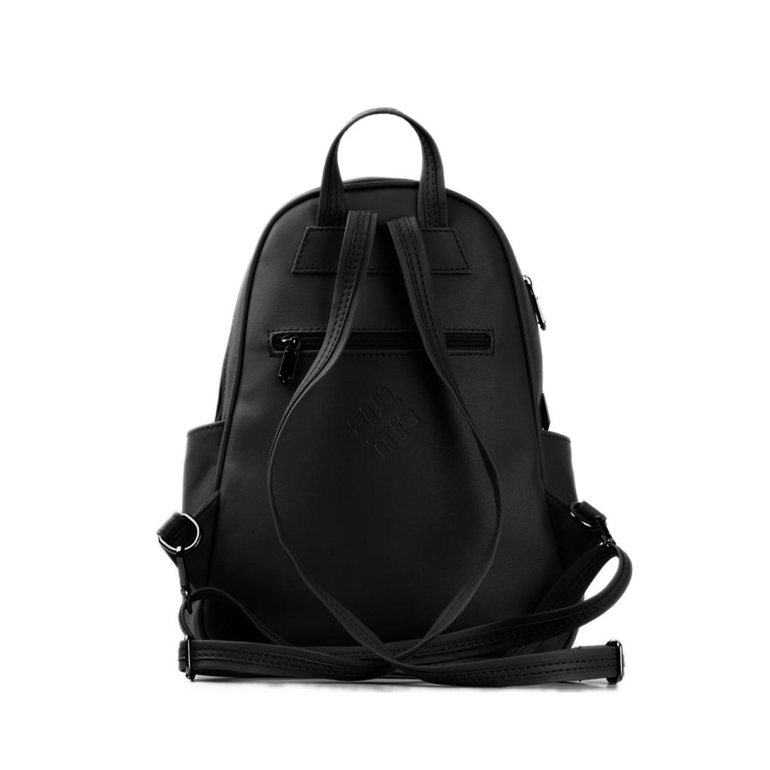 Black Vivid Backpack Floating Scarves - CANVAEGYPT