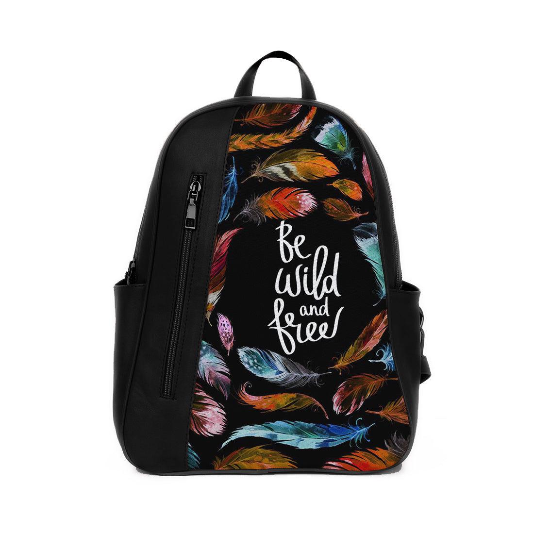 Black Mixed Backpack Be Free - CANVAEGYPT