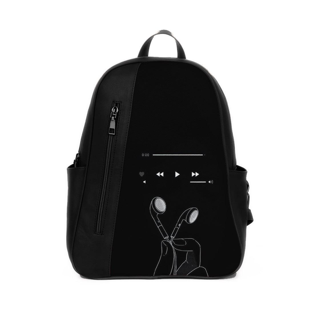 Black Mixed Backpack Music - CANVAEGYPT