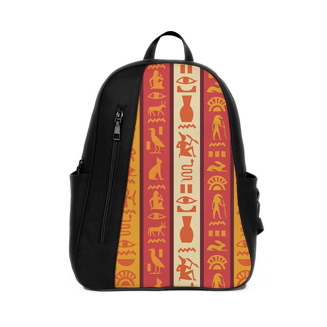 Black Mixed Backpack Pharoah lan - CANVAEGYPT