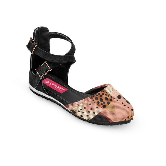 Black Chunky Sandal Dots - CANVAEGYPT