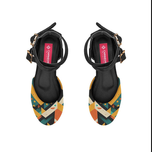 Black Chunky Sandal Loop - CANVAEGYPT