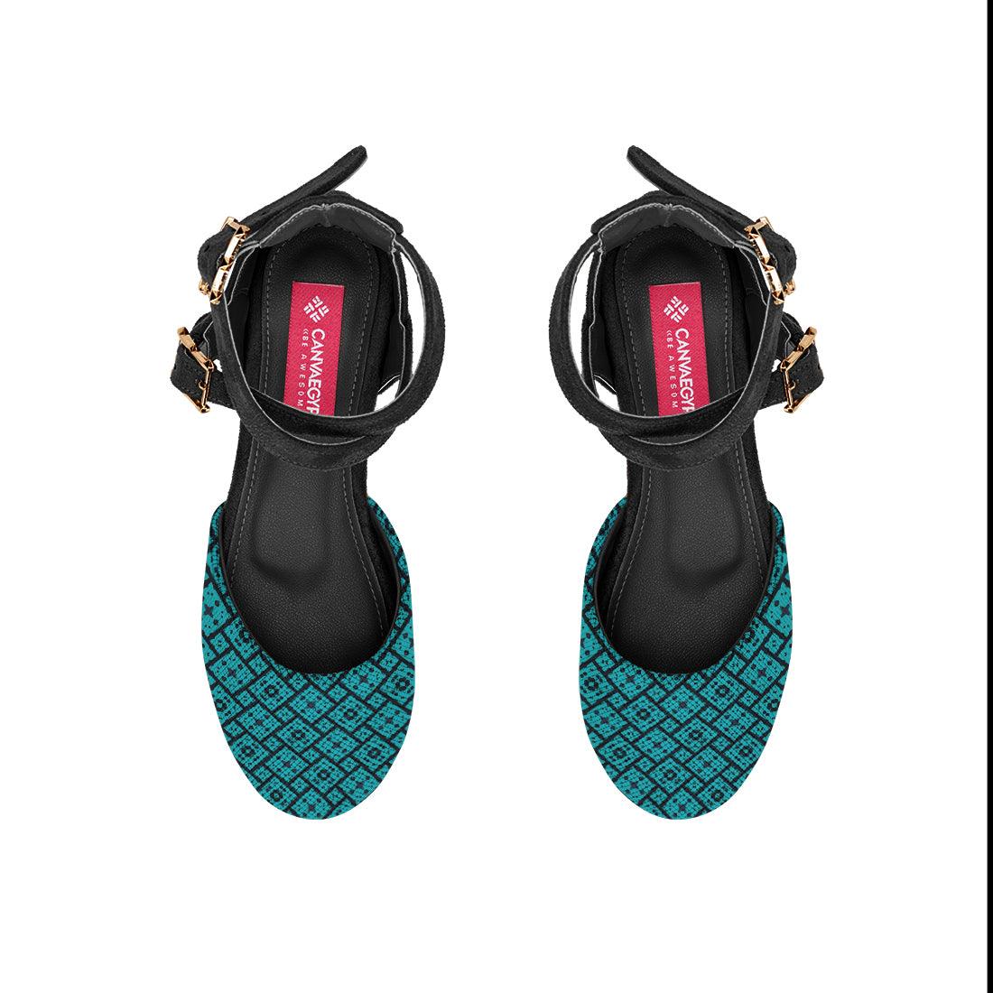 Black Chunky Sandal Patches - CANVAEGYPT