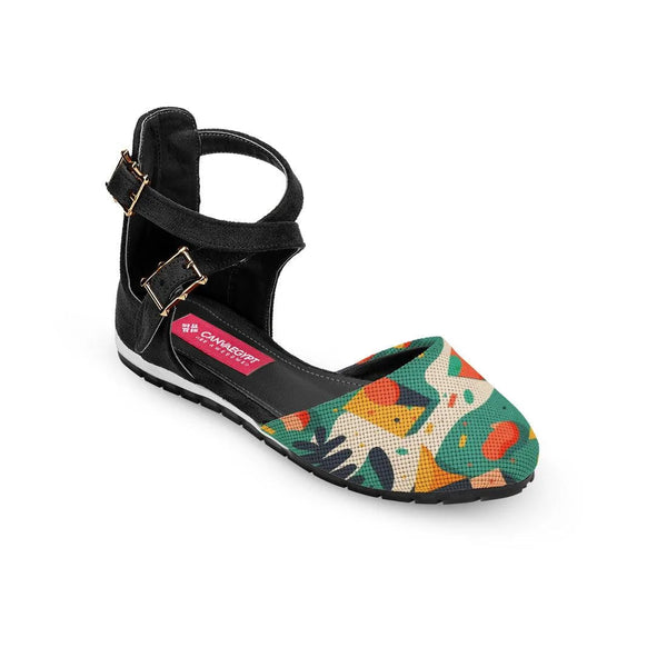 Black Chunky Sandal Texture - CANVAEGYPT