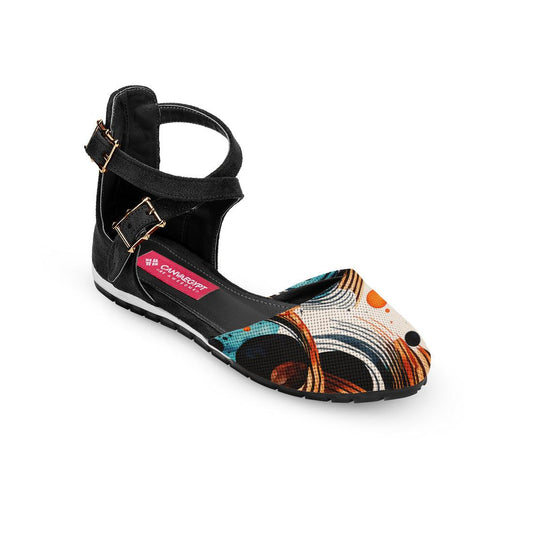 Black Chunky Sandal Waves - CANVAEGYPT