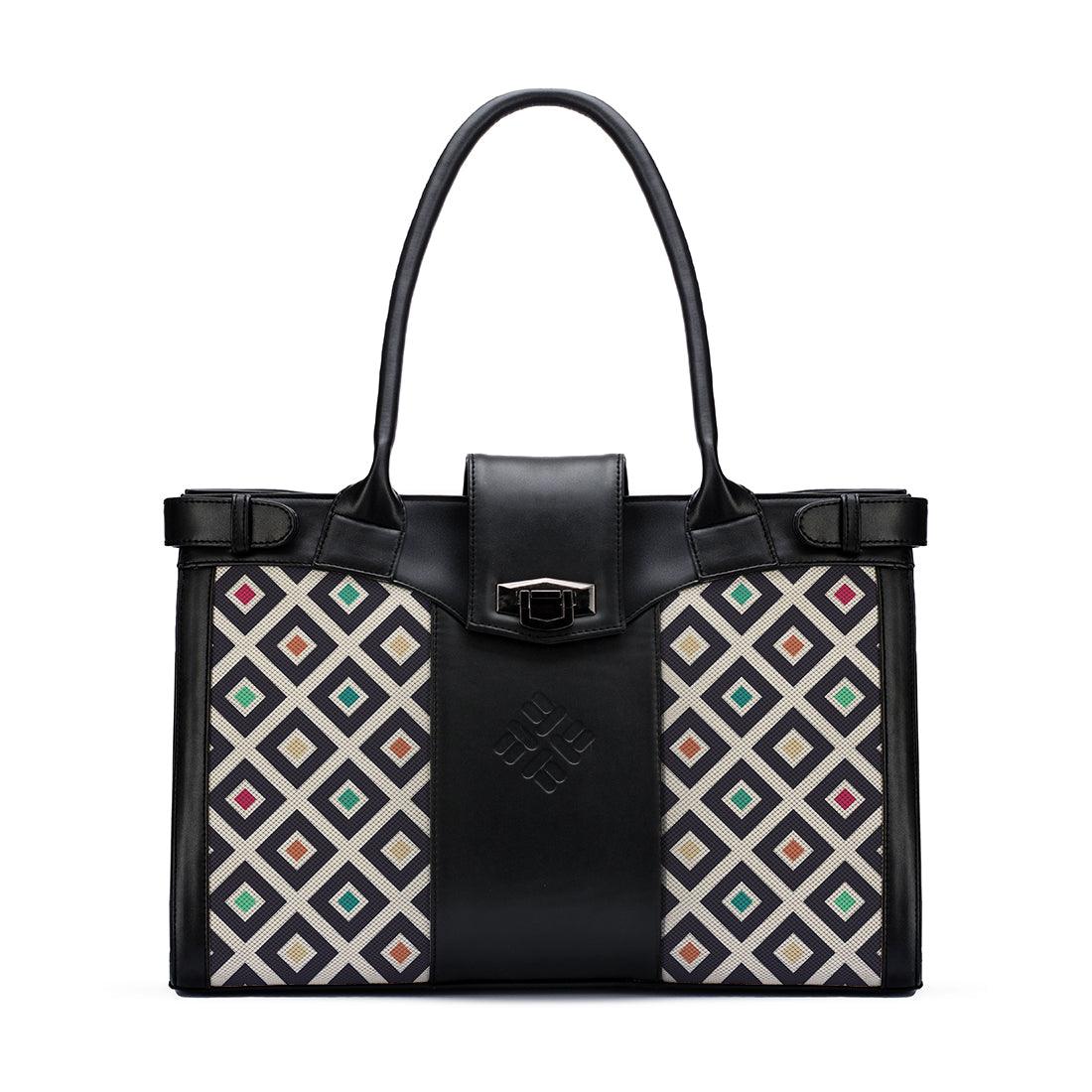 Black Double Handle Color Blocks - CANVAEGYPT