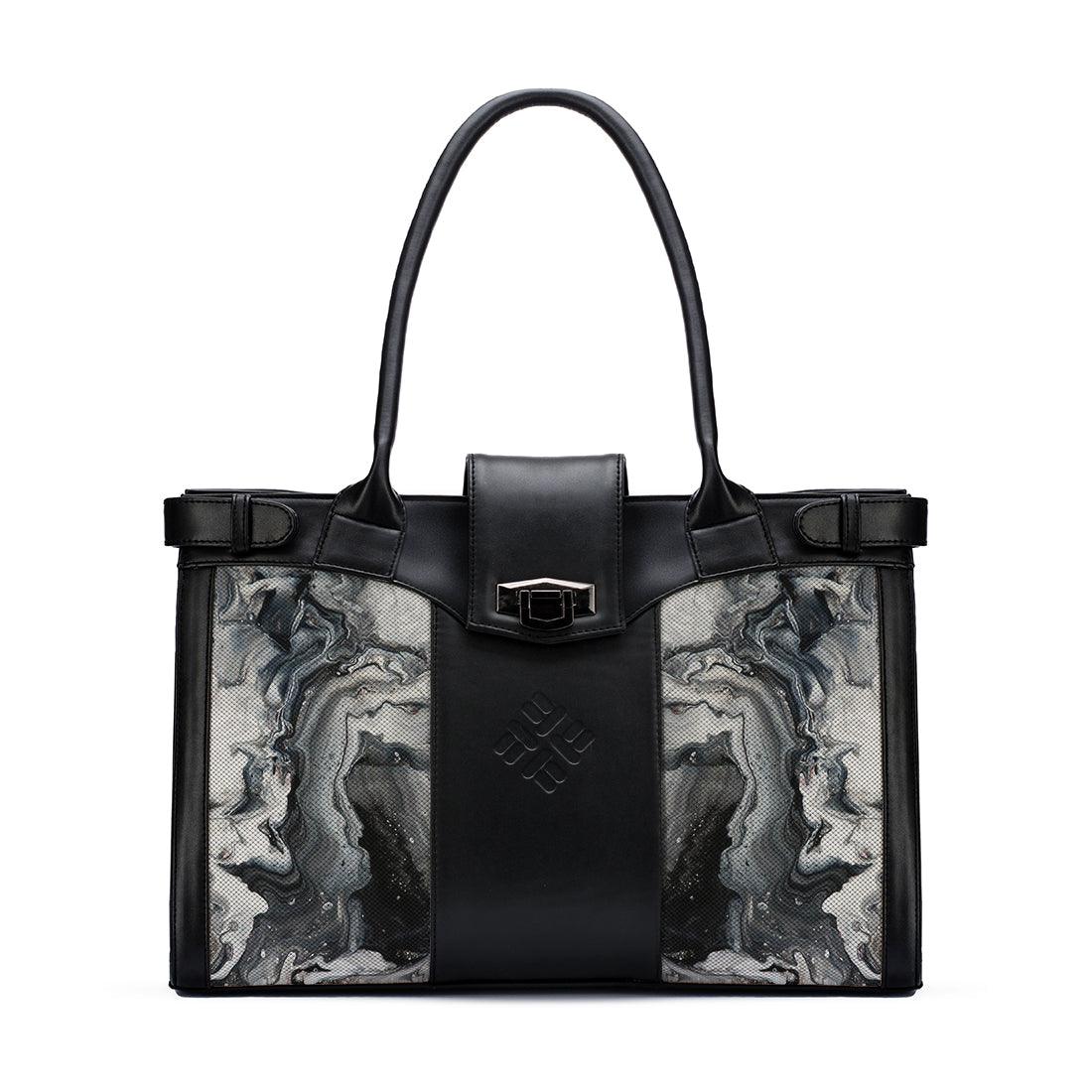 Black Double Handle Grey Flows - CANVAEGYPT