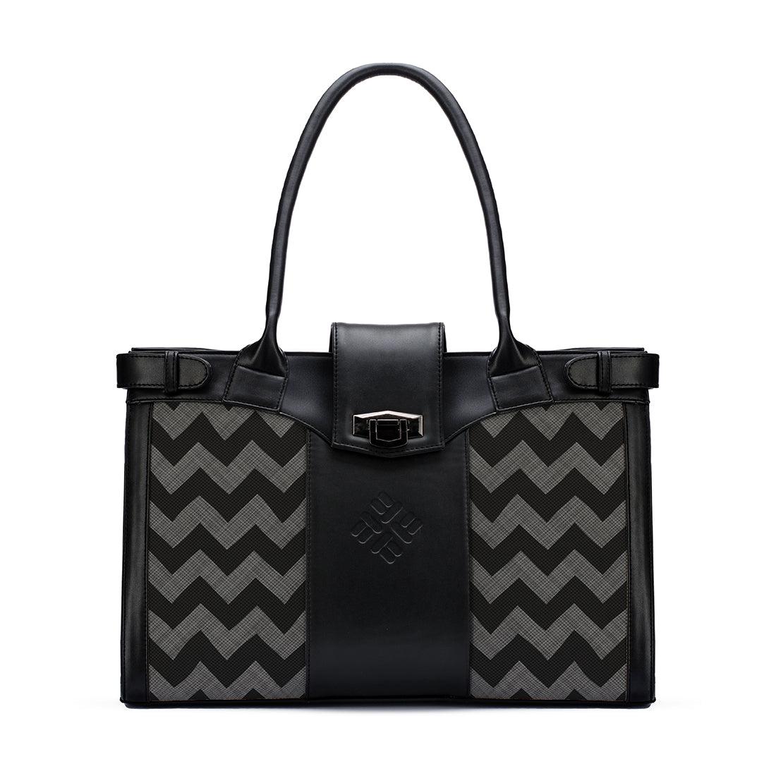 Black Double Handle Grey Spotted - CANVAEGYPT