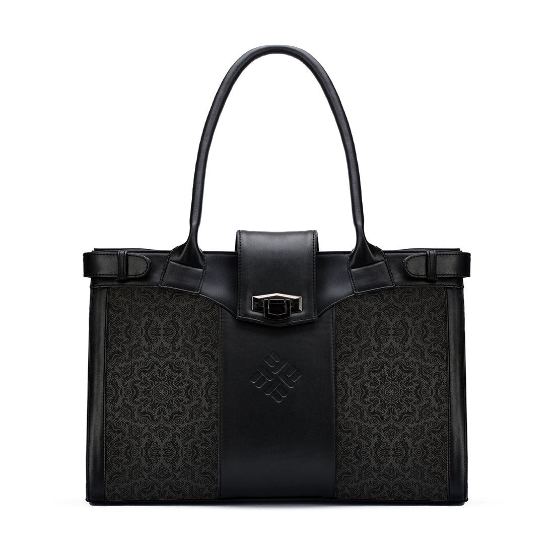 Black Double Handle Mandala - CANVAEGYPT