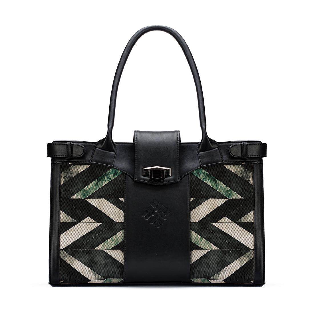 Black Double Handle Zig Zag - CANVAEGYPT