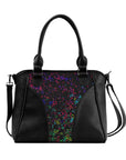 Black Ladies Handbag Neon