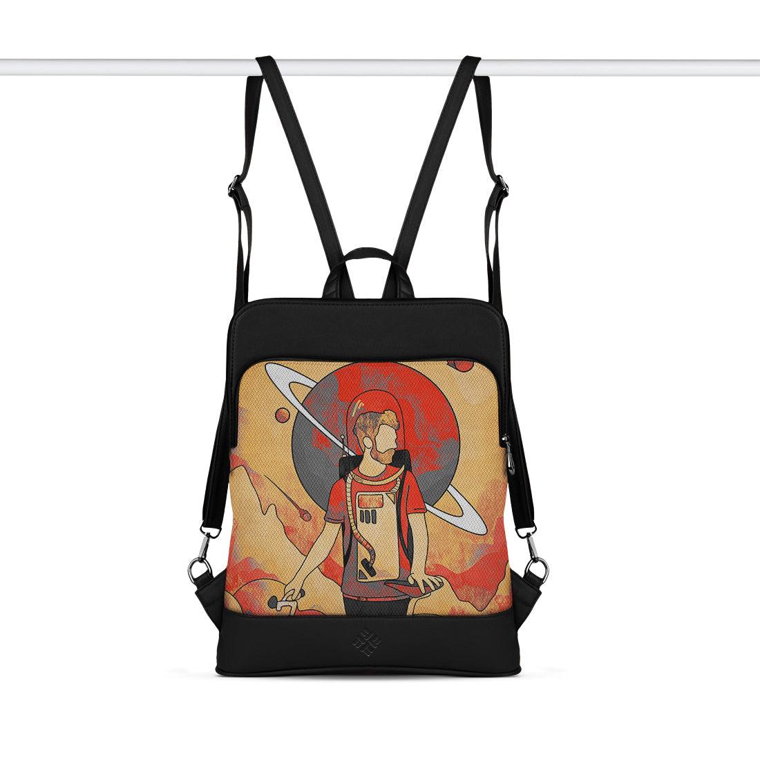 Black Laptop Backpack A Traveler - CANVAEGYPT