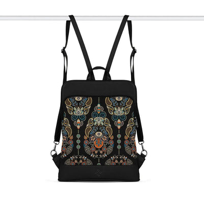 Black Laptop Backpack Agy - CANVAEGYPT