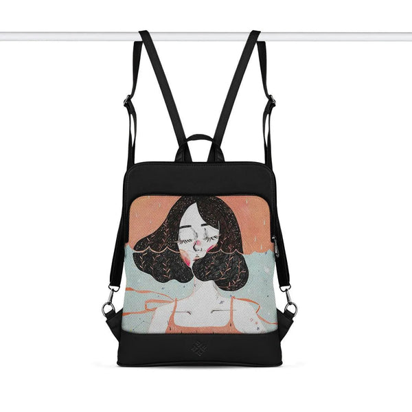 Black Laptop Backpack Alone - CANVAEGYPT