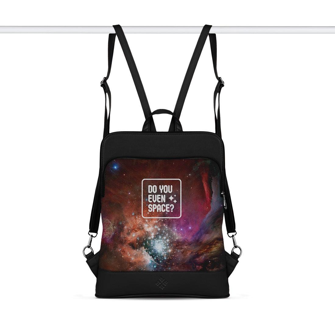 Black Laptop Backpack Do You Evem Space - CANVAEGYPT