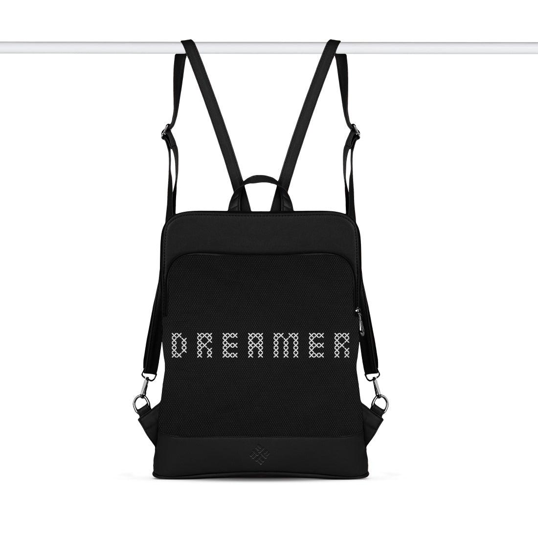Black Laptop Backpack Dreamer - CANVAEGYPT