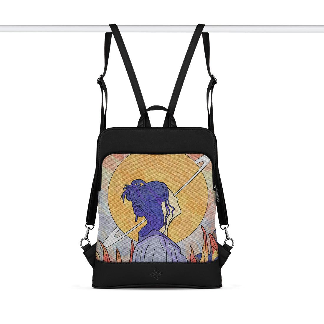 Black Laptop Backpack Looking Beyond - CANVAEGYPT