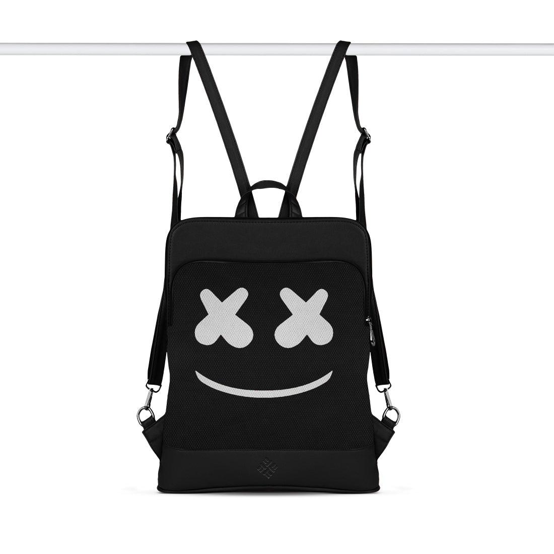 Black Laptop Backpack Marshmello - CANVAEGYPT