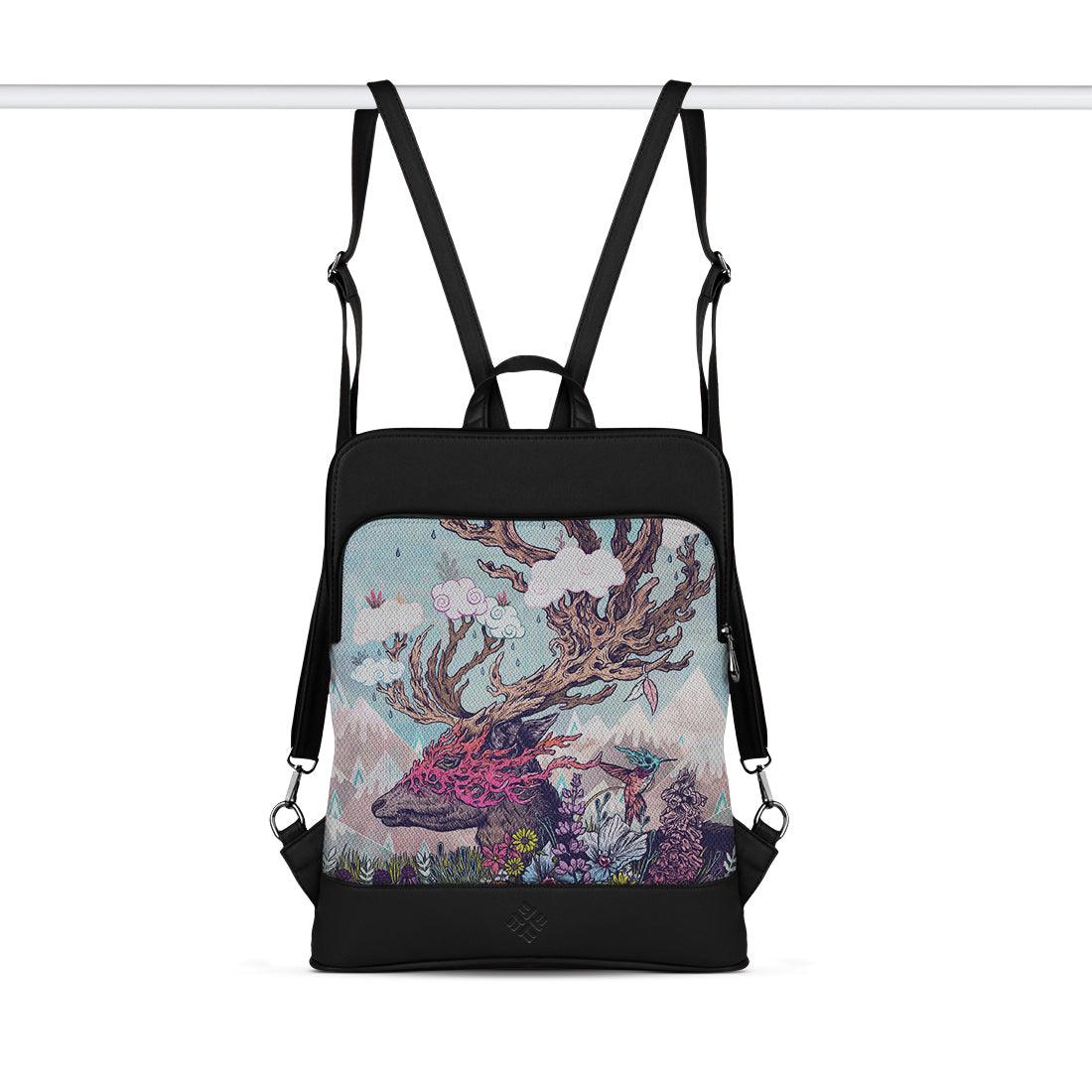 Black Laptop Backpack Paradise Life - CANVAEGYPT