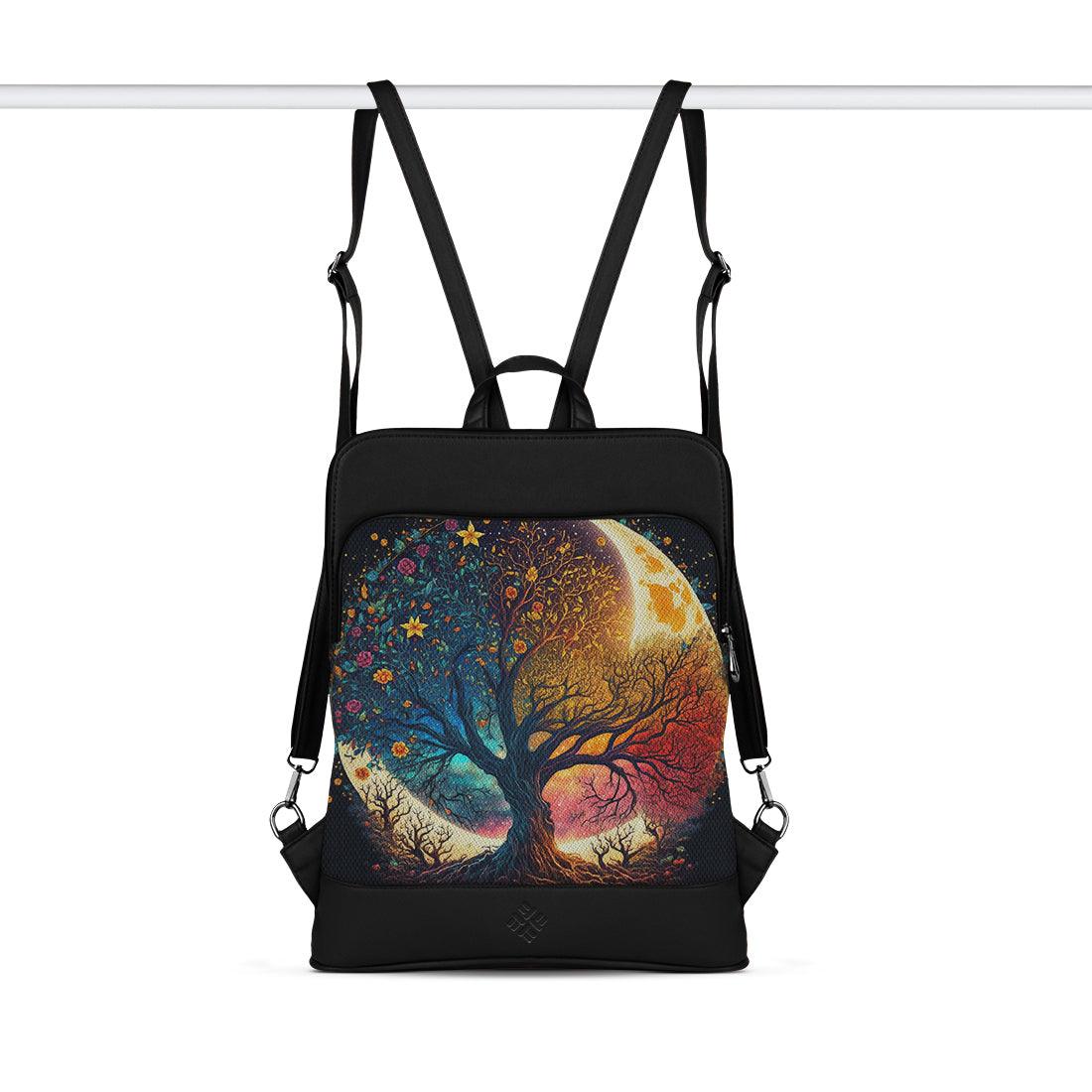 Black Laptop Backpack Tree Of Life - CANVAEGYPT