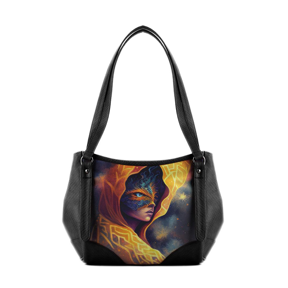 Black Leather Tote Bag UnderCover - CANVAEGYPT