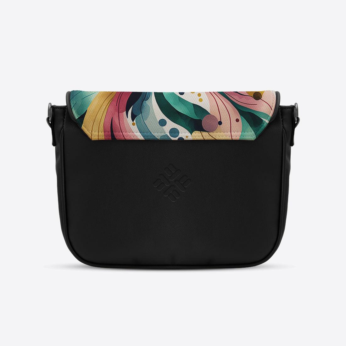 Black Messenger Crossbody Color Flow - CANVAEGYPT