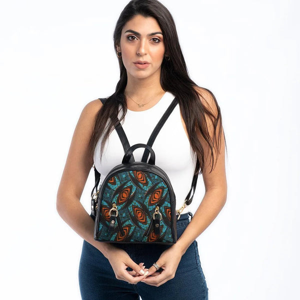 Black Mini Backpack Bat eye - CANVAEGYPT