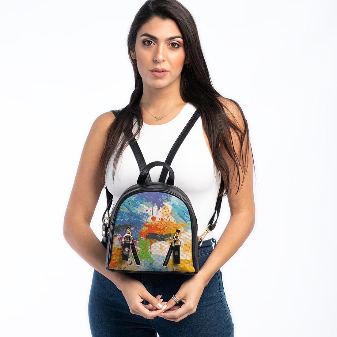 Black Mini Backpack Brushes - CANVAEGYPT