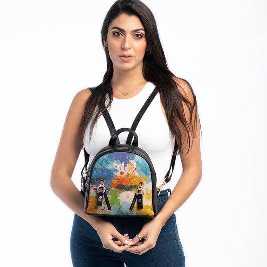 Black Mini Backpack Brushes - CANVAEGYPT