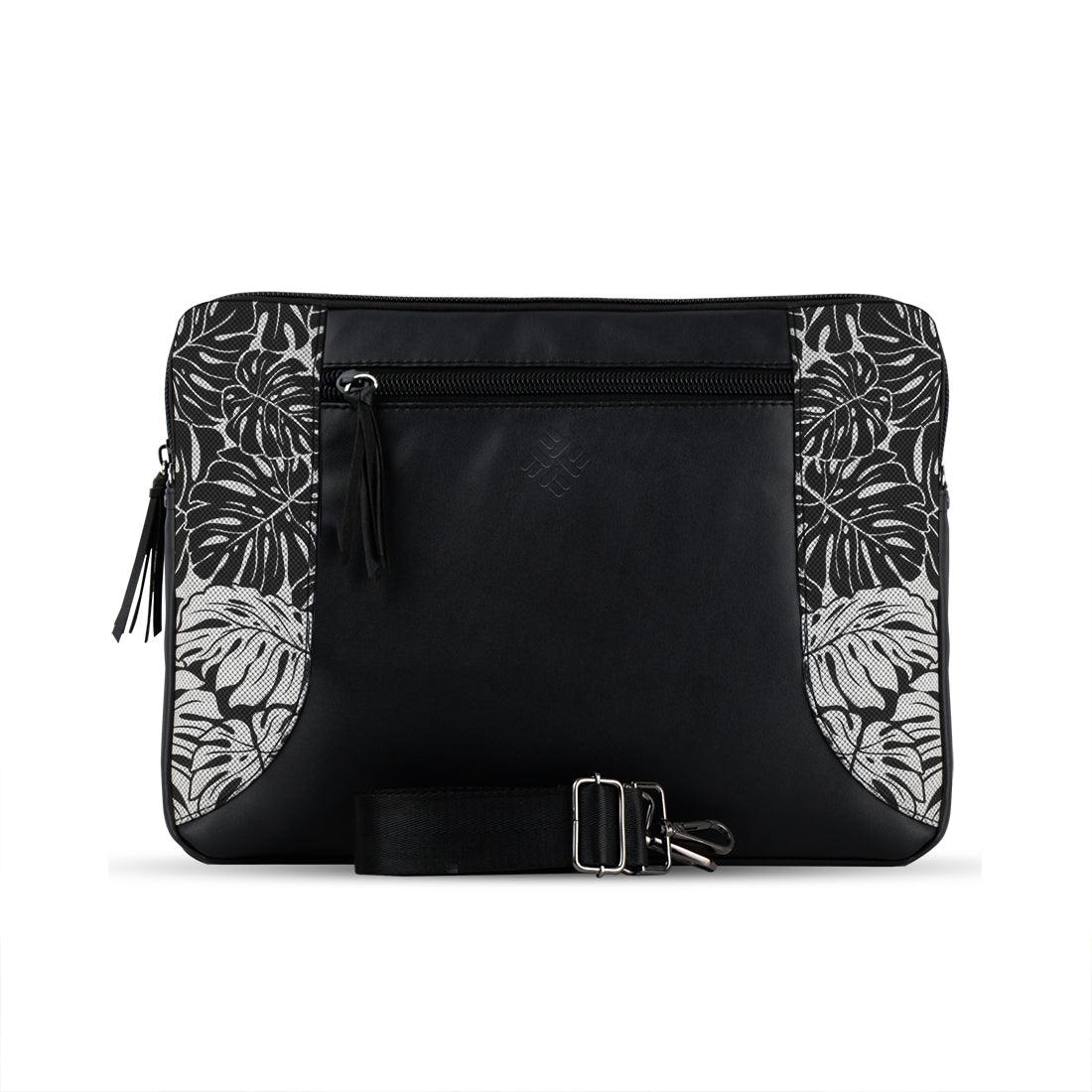 Black Mixed Laptop Sleeve B & W - CANVAEGYPT