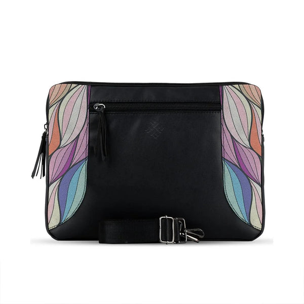 Black Mixed Laptop Sleeve Flows - CANVAEGYPT