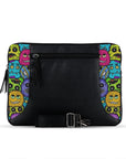 Black Mixed Laptop Sleeve Little Monsters