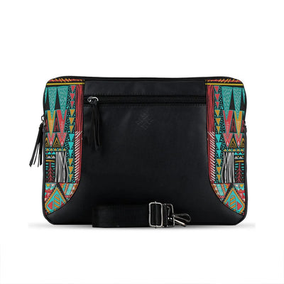 Black Mixed Laptop Sleeve Yzl - CANVAEGYPT