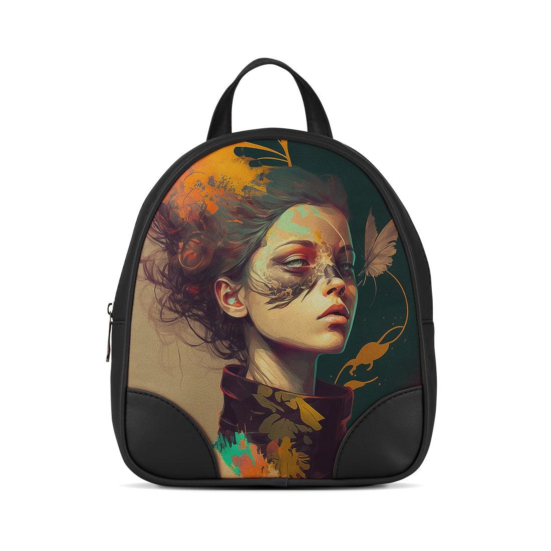 Black O Mini Backpacks Artist - CANVAEGYPT