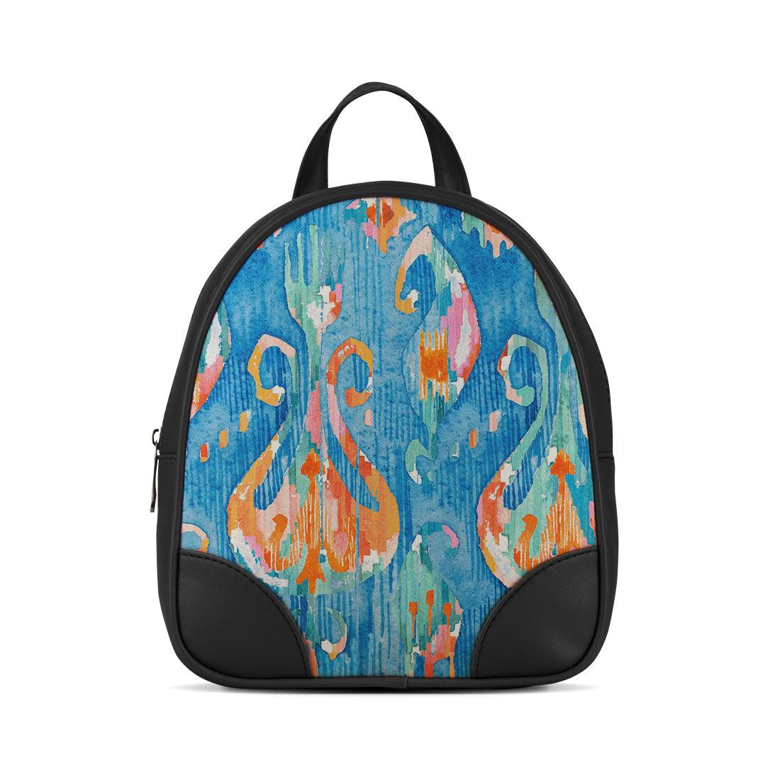 Black O Mini Backpacks Electric blue - CANVAEGYPT